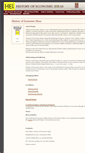 Mobile Screenshot of historyofeconomicideas.com